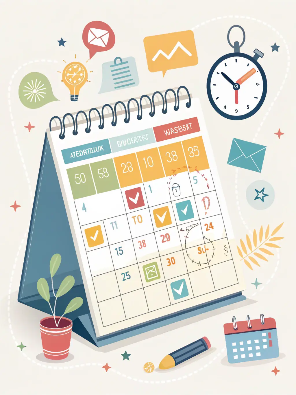 A visual representation of a calendar with appointments being scheduled and confirmed, highlighting the ease of scheduling through Medivention.